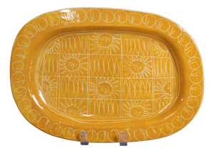 Vintage French Ceramic Platter by Jacques Pouchain, 1950s