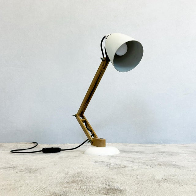Mid-Century Modern Maclamp Desk Lamp attributed to Terence Conran for Habitat, 1970s For Sale - Image 3 of 10