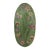 1930s Green Oval Chinese Art Deco Rug For Sale