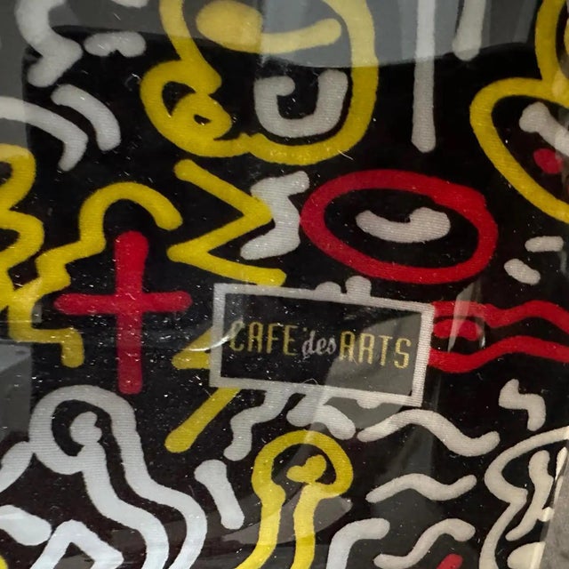 Pop Art 1990s Modern Coffee Service and Serving Tray Cafè Des Arts by Lavazza For Sale - Image 3 of 18