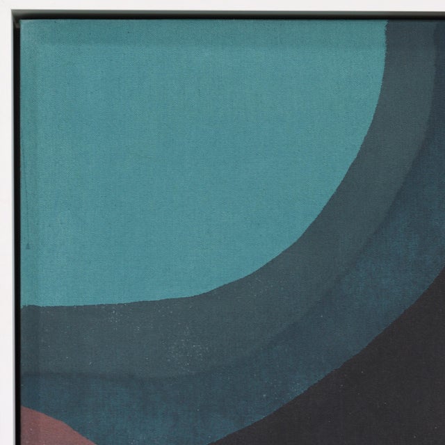Revival 20 - Original Framed Earth-Tone Abstract Acrylic Painting on Canvas For Sale In Los Angeles - Image 6 of 10