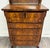 Antique American Empire Walnut Veneer Chest Bureau Dresser With Mirror For Sale - Image 11 of 12