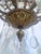 1910s French Style Brass Chandelier For Sale - Image 10 of 17