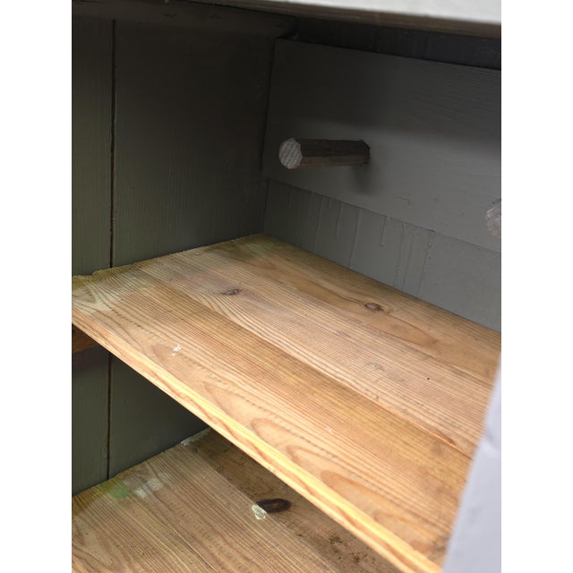 Curved Workshop Locker in Wood, 1950s For Sale - Image 16 of 18
