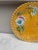 Rustic Yellow Majolica Wheat & Butterfly Plate Villeroy Boch For Sale - Image 3 of 4