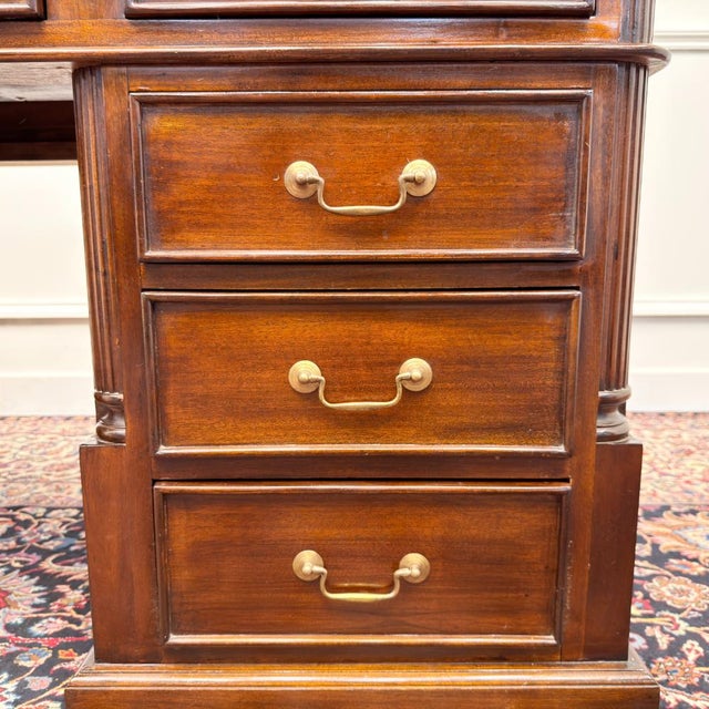 Classic English Chesterfield Desk For Sale - Image 12 of 18