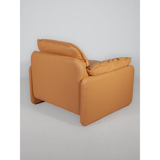 Set of Ds-61 Armchairs in Camel Leather attributed to de Sede, 1970s For Sale - Image 12 of 14