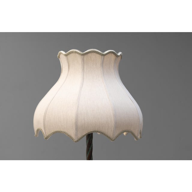 Vintage Bronze Floor Lamp, 1970s For Sale - Image 6 of 8
