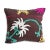 Hand embroidered decorative tribal Suzani textile in bright colors on cotton or silk backing made into a beautiful pillow....
