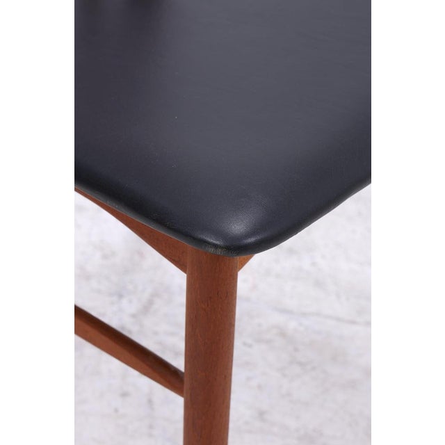 Danish Eva Chairs in Teak by Niels Koefoed, Set of 4 For Sale - Image 9 of 18