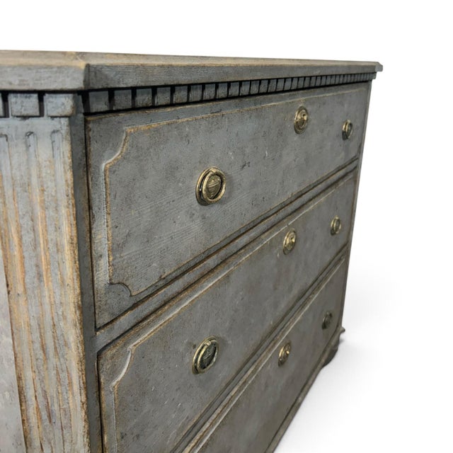Gustavian Style Chest of Drawers For Sale - Image 4 of 8