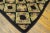 American Unusual Diamond Grid and Floral Pattern Antique American Hooked Rug For Sale - Image 3 of 11