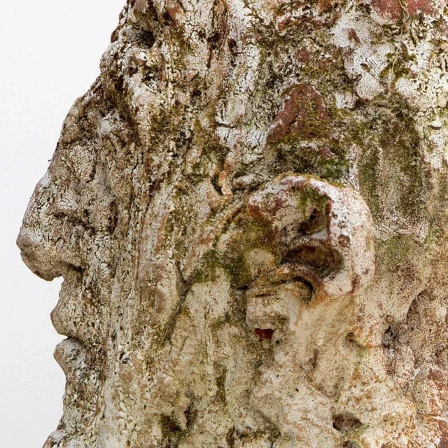 Óscar Aldonza Torres, Head Sculpture No 7, 2019, Red Stoneware with Shino Glaze For Sale - Image 12 of 18