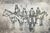 Todd Narbey, Ted Kelly, the horsemen, 2003, Drypoint and Carborundum For Sale - Image 7 of 7