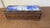 Antique Victorian Jewelry Box Blue Porcelain Landscape Inlay Mother of Pearl Marquetry Wood Trinket Casket For Sale - Image 10 of 14