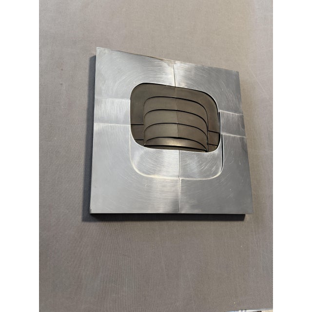 Gray Amadeo Gabino, Sculpture, 1975, Steel & Bronze For Sale - Image 8 of 10