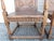 Late 19th Century Antique Pair of English Jacobean Style Oak Armchairs For Sale - Image 5 of 18