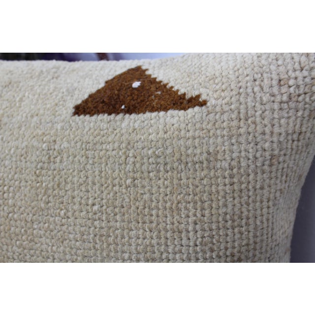 Turkish Vintage Rug Decorative Pillow Cover For Sale - Image 4 of 8