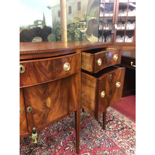 Antique Federal Sideboard, Period Sideboard, Baltimore Buffet For Sale - Image 9 of 18