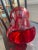 Mid 20th Century Crackle Glass Amberina Pitcher After Blenko, Rainbow or Pilgram Glass For Sale - Image 9 of 9