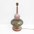 Mid-Century Modern Geometric Murano Glass Table Lamps in Pink and Green in the style of Sottsass, 2000, Set of 2 For Sale - Image 3 of 9