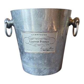 1970s Vintage Laurent-Perrier French Champagne Bucket For Sale