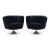 Set of Corkscrew Swivel Lounge Chairs by Vladimir Kagan in Mohair. C. 1970s For Sale
