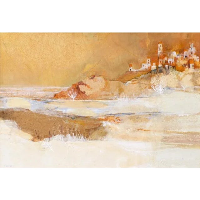 Late 20th Century 750 Grace Eichholz "Morning Bay" Landscape Abstract Late 20th Century For Sale - Image 5 of 9