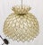 Vintage Pearlescent Pendant Chandelier For Sale - Image 4 of 13