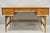 West Elm Williams Sonoma Mid Century Modern Acacia Teak Style Writing Desk (B) For Sale - Image 15 of 16
