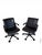 Exceptional pair of Sapper Office Chairs, designed in 1979 by the globally acclaimed industrial designer Richard Sapper...