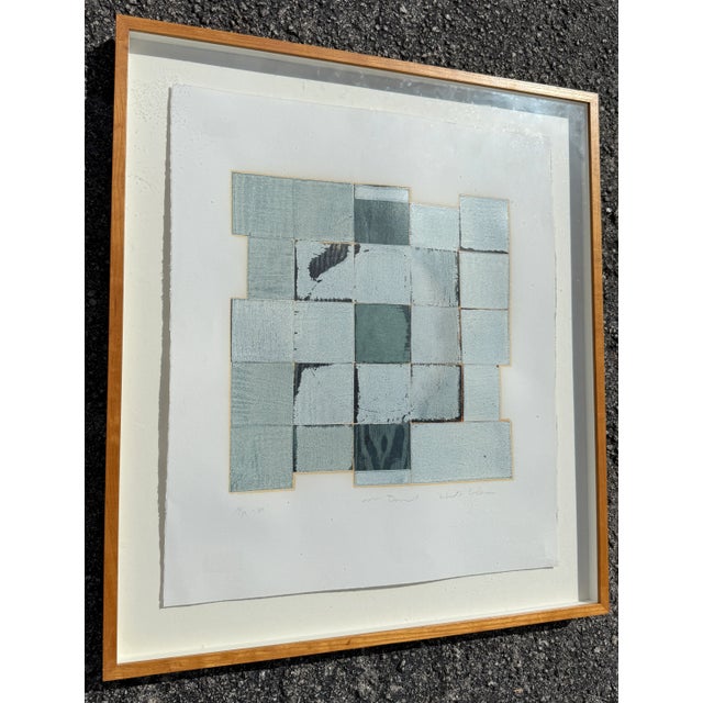 Artist Proof "White Golem" by Michael David (American, b. 1954) Signed, titled and dated 1988. Color relief print with...