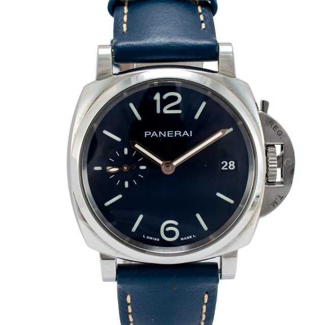 Brand: Panerai Gender: Men's Metal Type: Stainless Steel Length: 8.00 inches Diameter: 38.00 mm Weight: 77.41 grams...