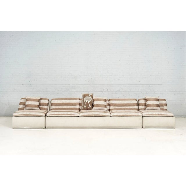 Saporiti “P10” Proposals Sectional by Giovanni Offredi, Italy 1970 For Sale - Image 4 of 13