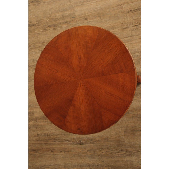 Ethan Allen Ethan Allen 'Legacy' Collection Round Top Side Table For Sale - Image 4 of 18