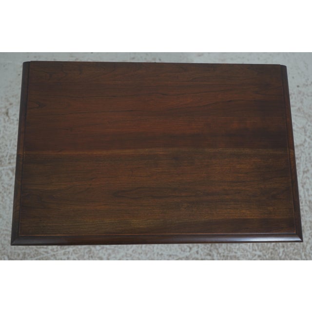 Wood Pair Pennsylvania House Cherry 2 Door Nightstands For Sale - Image 7 of 18