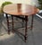 Antique Elite Furniture Co Mahogany Gate Leg Drop Leaf Expandable Table For Sale - Image 4 of 16