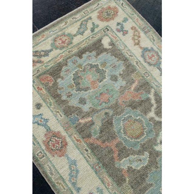 Turkish Oushak Runner Rug 2'9" x 8'2" #17501 Explore a curated collection of hallway runners, wool rugs, and handmade...