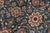 Renaissance Art Nouveau 1990's Floral Pak-Persian Blue/Blue Wool Rug - 9'11'' X 14'6'' For Sale - Image 3 of 9