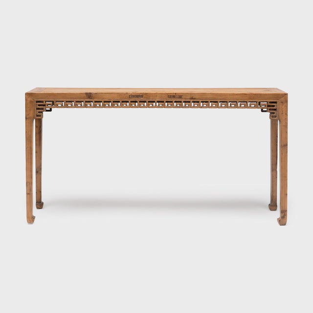 This impressive antique console table dates to the mid-19th century and displays the balanced proportions of classical...
