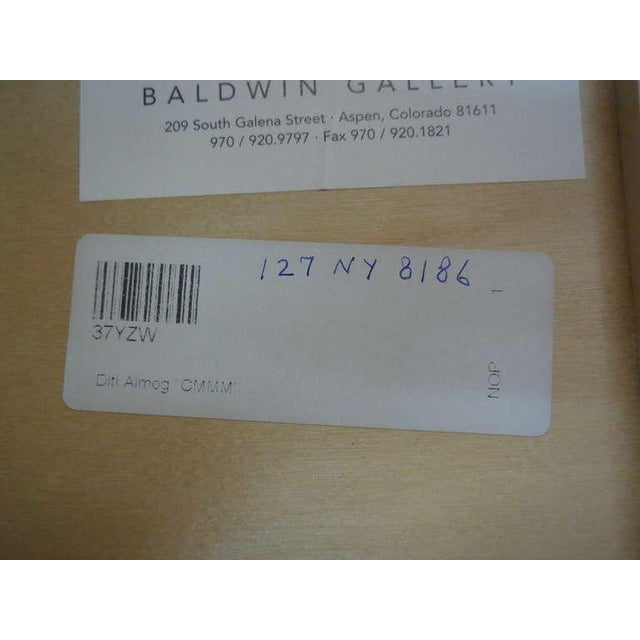 Diti Almog, CMMM conceptual Minimialist painting For Sale In Miami - Image 6 of 6