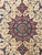 Ivory Vintage Isfahan Rug, 1940s For Sale - Image 8 of 13