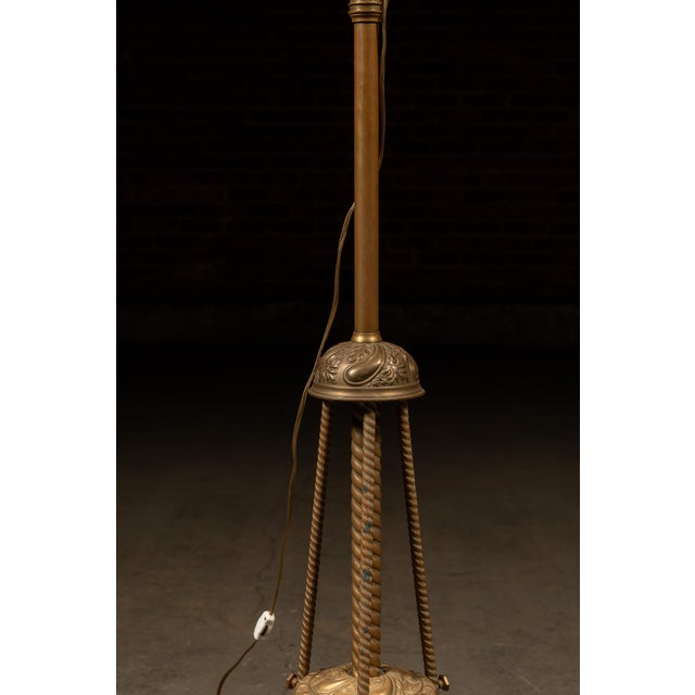 Late 19th Century Late 19th Century Art Nouveau Torchiere Floor Lamp For Sale - Image 5 of 6