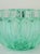 Art Deco Bowl in Green Moulded Glass by Pierre D'Avesn, 1940 For Sale - Image 4 of 7