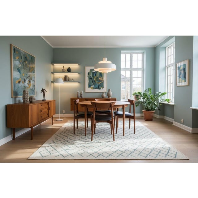 Round Teak Dining Table with Two Extension Leaves from Svend Aage Madsen, 1960s For Sale - Image 16 of 18