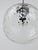 Metal Large Bubble Melting Glass and Chrome Globe Pendant Lamp, Germany, 1970s For Sale - Image 7 of 18