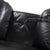 Set of Model 5600 Lounge Chair and Ottoman in Black Leather from Rolf Benz For Sale - Image 11 of 18