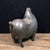 Antique Bronze Tang Style Horse Sculpture – 6.5" Gilt & Red Pigment Figure For Sale - Image 4 of 9
