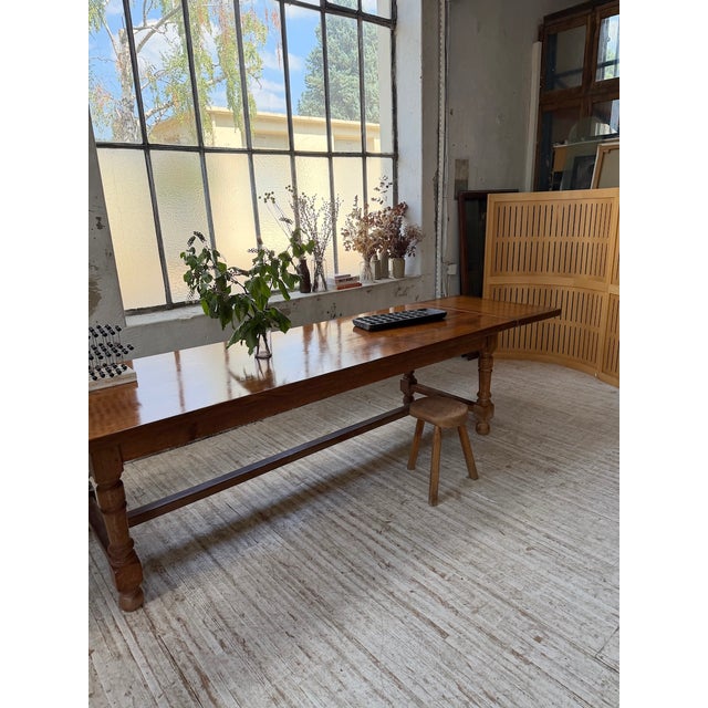 Drapers Walnut Dining Table, 1900 For Sale - Image 6 of 18