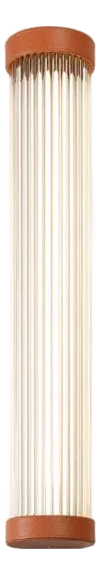 Contemporary Tekna Mercer Long Wall Light With Mango Finish